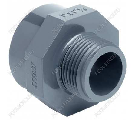 Муфта ПВХ Effast RERMGE090L редукционная, с внешней и внутренней резьбой d3