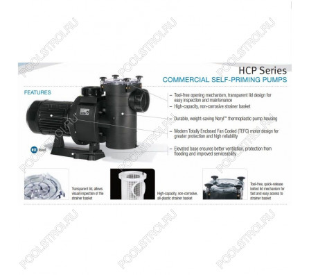Насос для бассейна Hayward HCP38301E KAP300 M.B (48м³/ч 2.21кВт 220В)